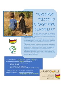 percorso piccolo educatore cinofilo Locandina1